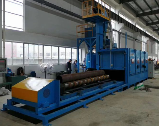 江苏喷砂机在管道除锈中的现场施工应用